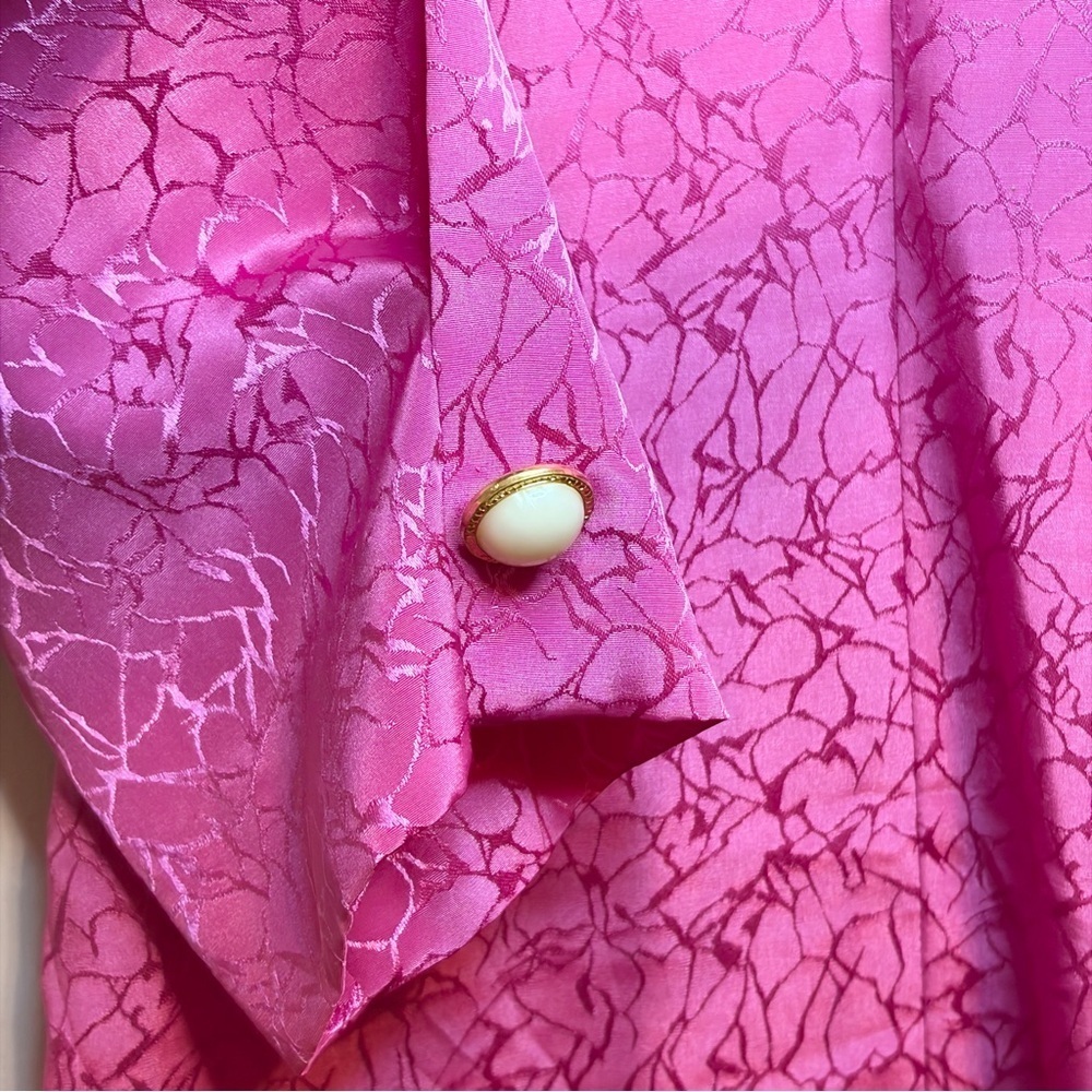 Vintage Andrea Gayle Pink Midi Dress - Picture 6 of 6
